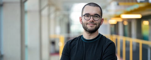 Diogo Barradas in the Davis Centre