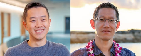 Professors Victor Zhong and Jimmy Lin banner image