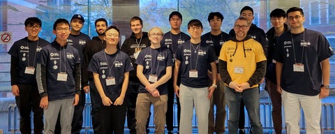 Waterloo's four teams at the 2025 ICPC East Central North America contest