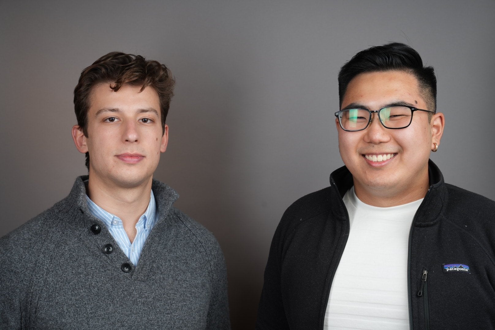 CEO Adam Dorfman (left) and CTO Andy Zhang (right)