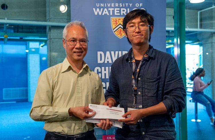 Allen Wang with Justin Wan
