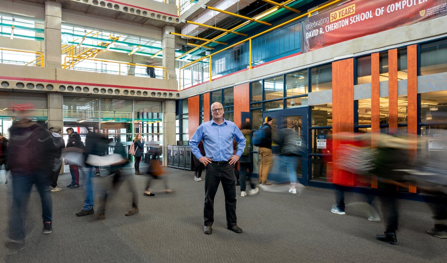 photo of Professor Professor Jesse Hoey in the Davis Centre