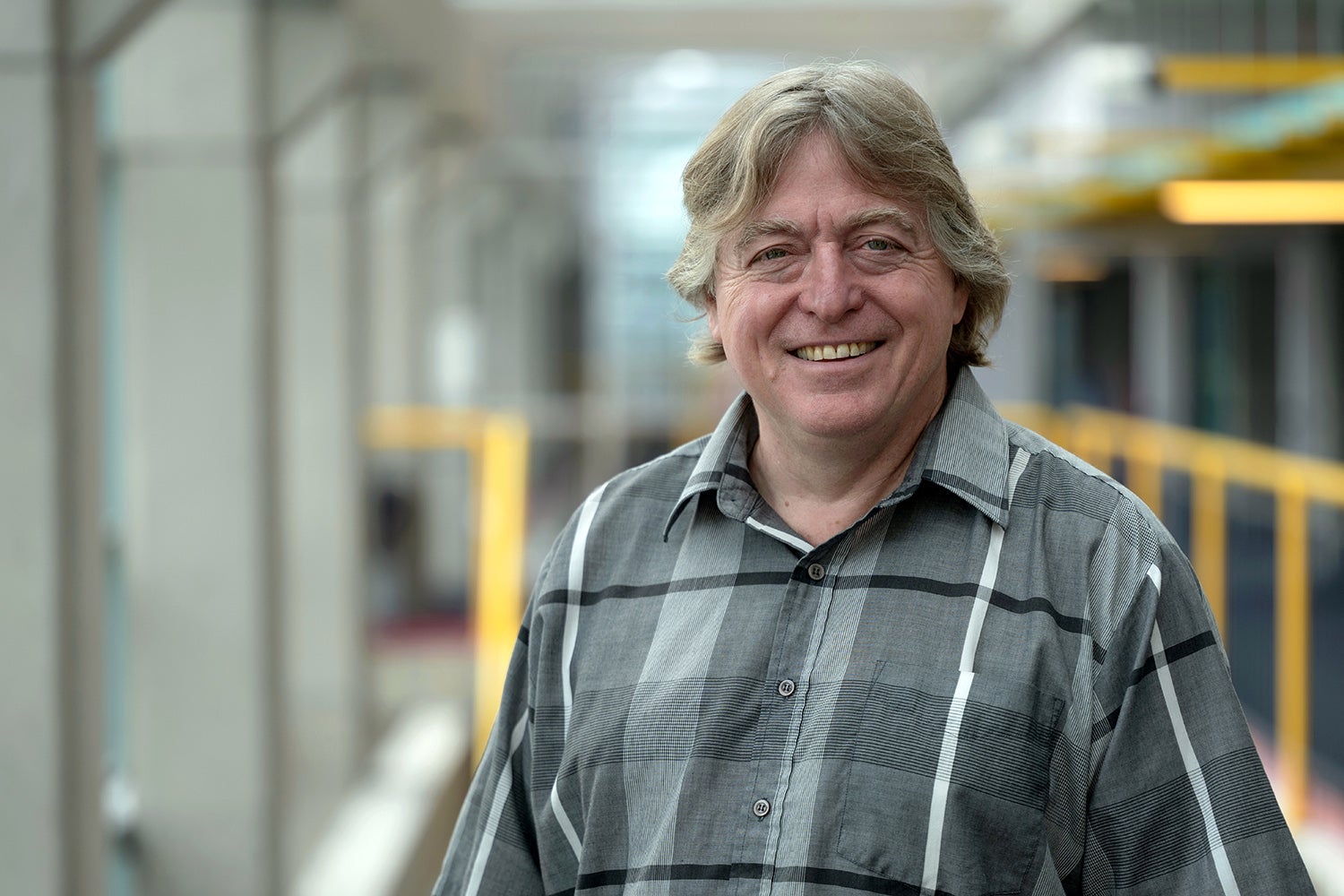 headshot of Lawrence Folland inside Davis Centre
