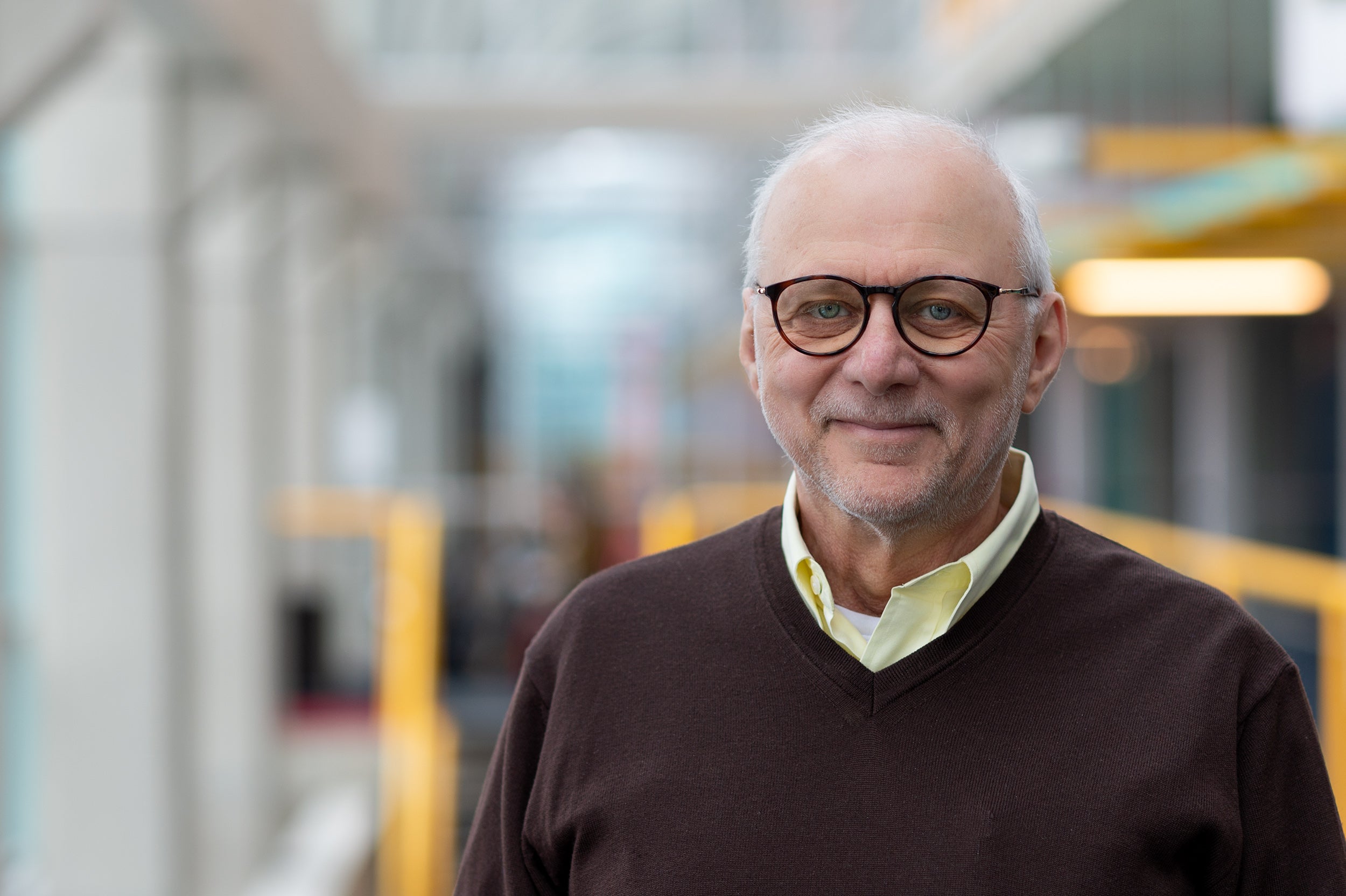 Tamer Ozsu in Davis Centre for 2018 CS-Can LTA